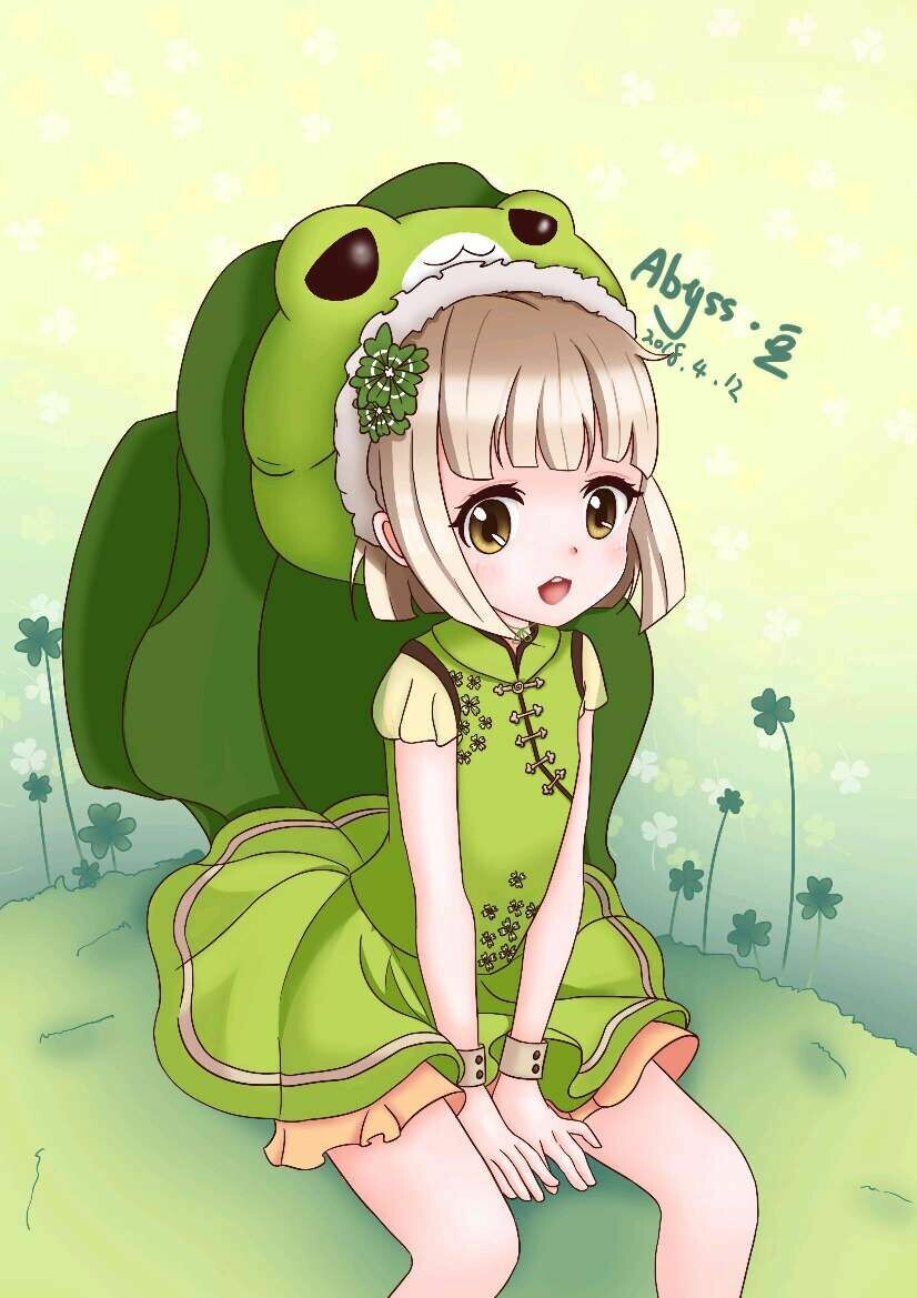 Cute Anime Frog Boy  rAnimeART
