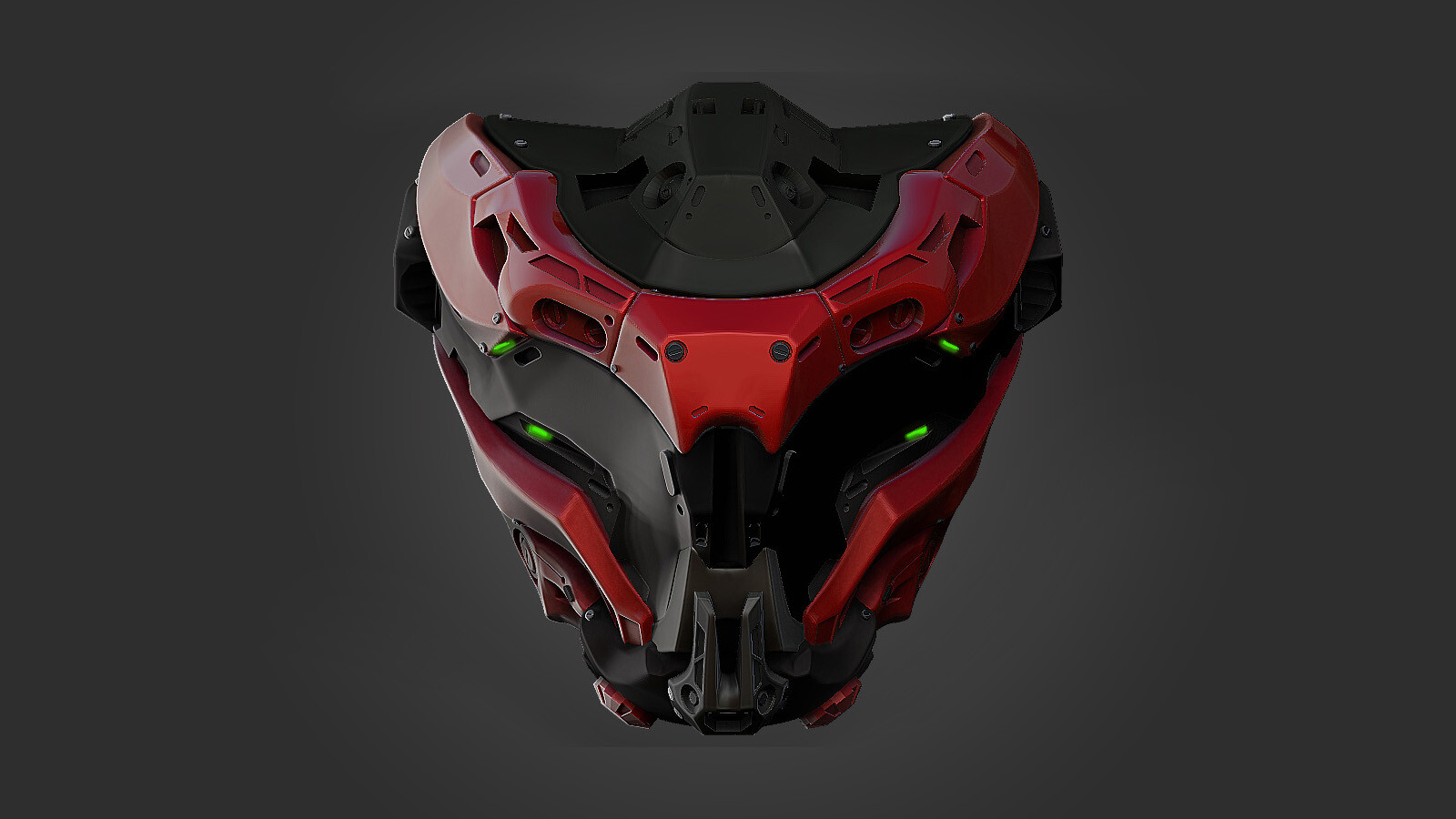 ArtStation - mech helmet