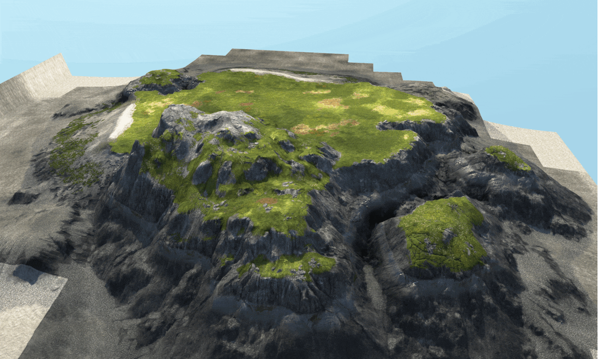 Small Island - Complete View + Wide Angle Shots