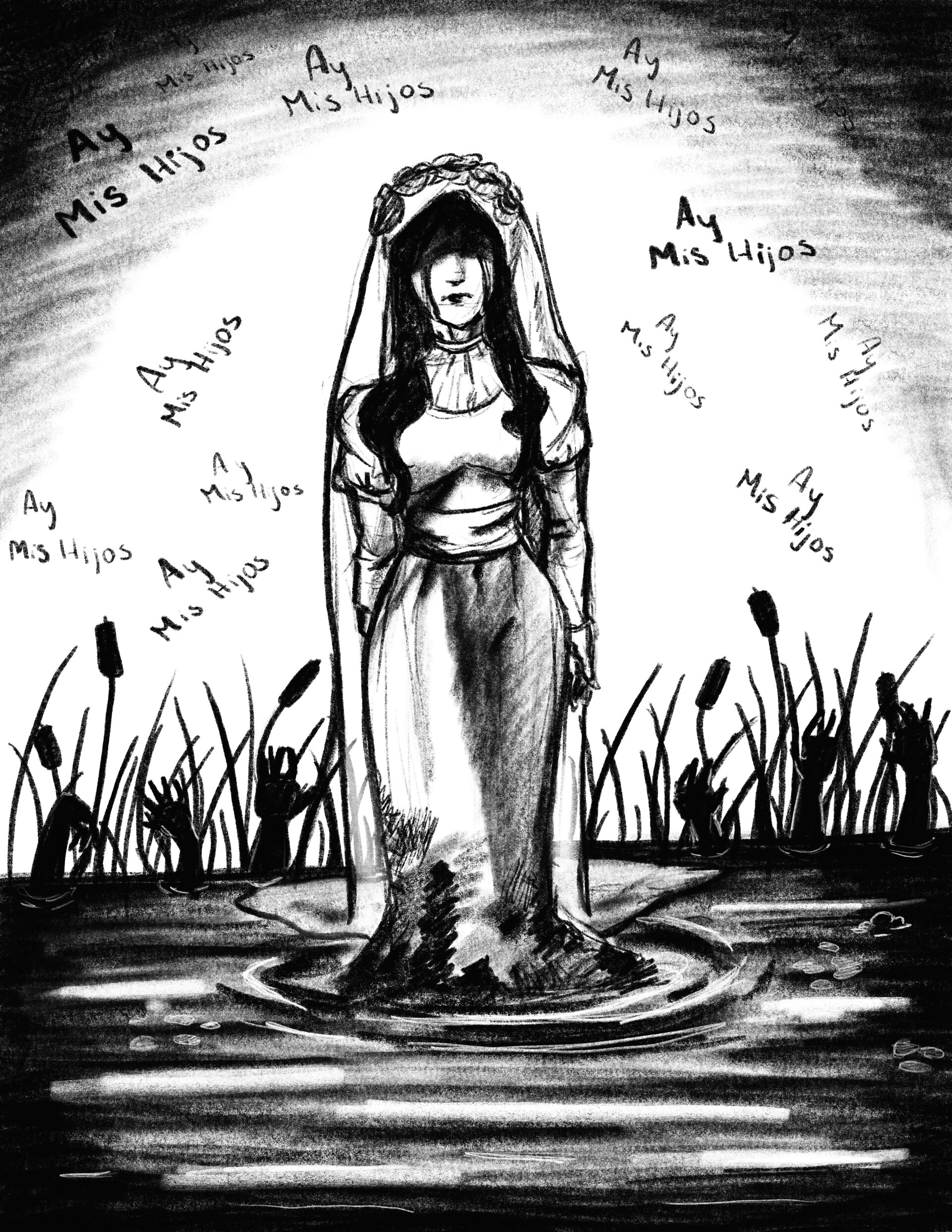 ArtStation The Weeping Woman