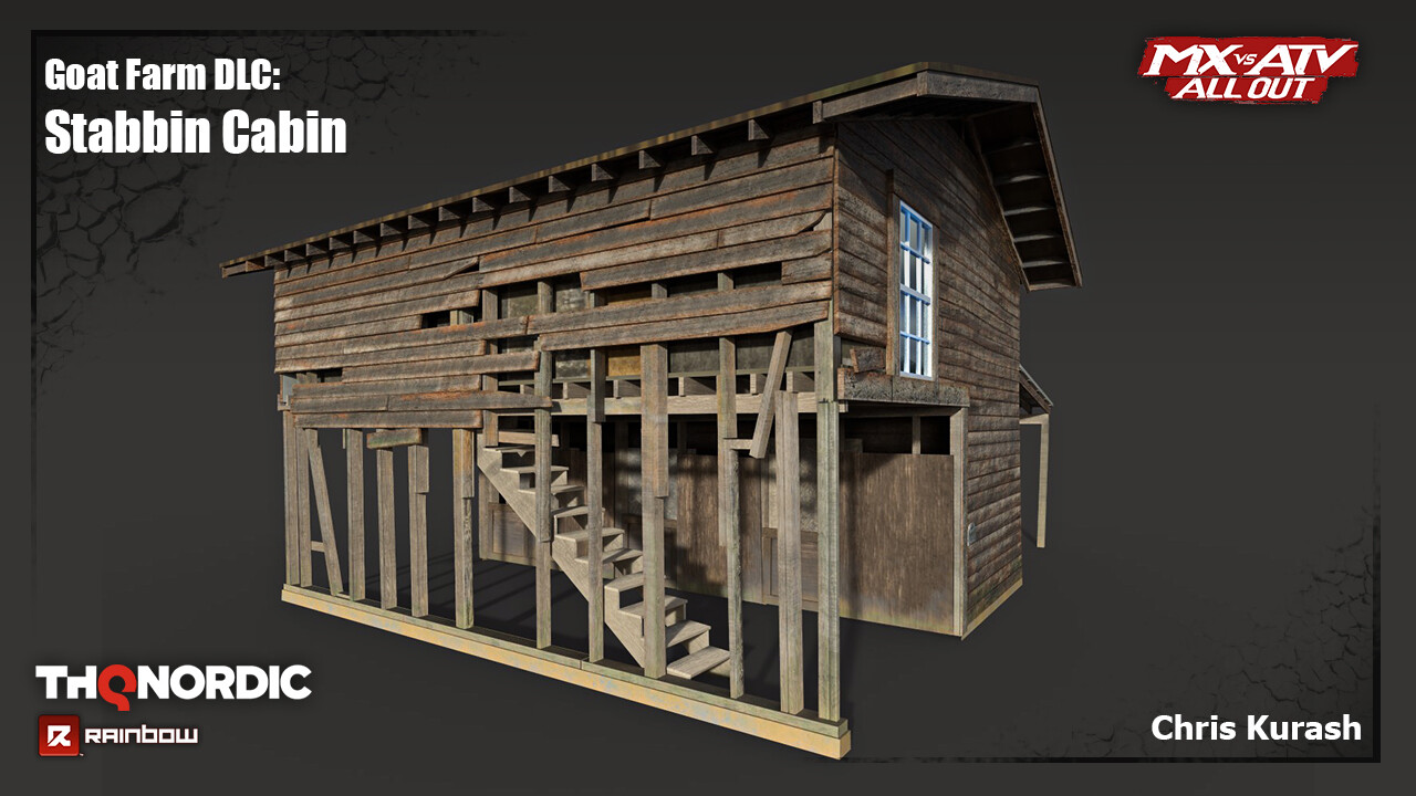 Artstation Mx Vs Atv All Out Goat Farm Dlc Stabbin Cabin