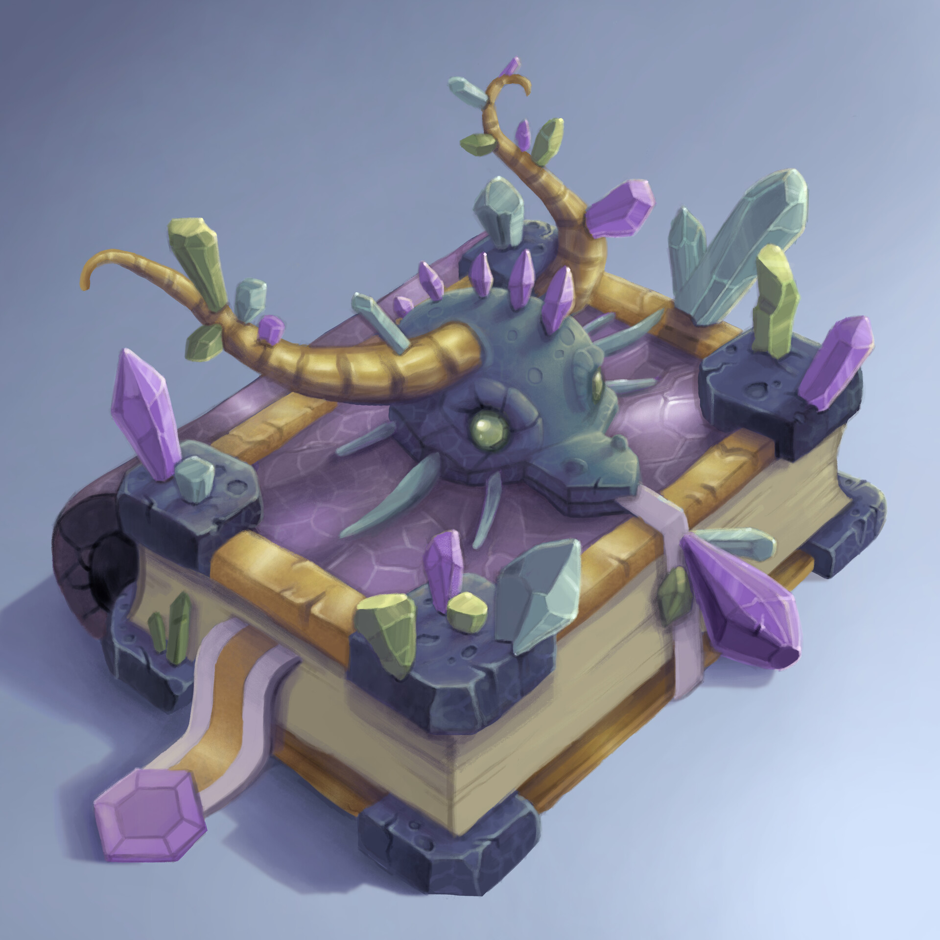 ArtStation Crystal Dragon Book