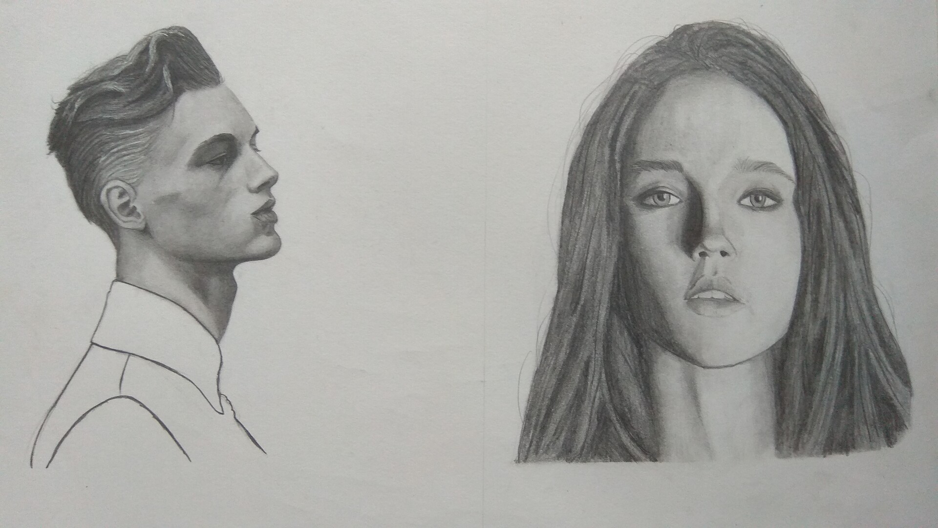 ArtStation My pencil drawings