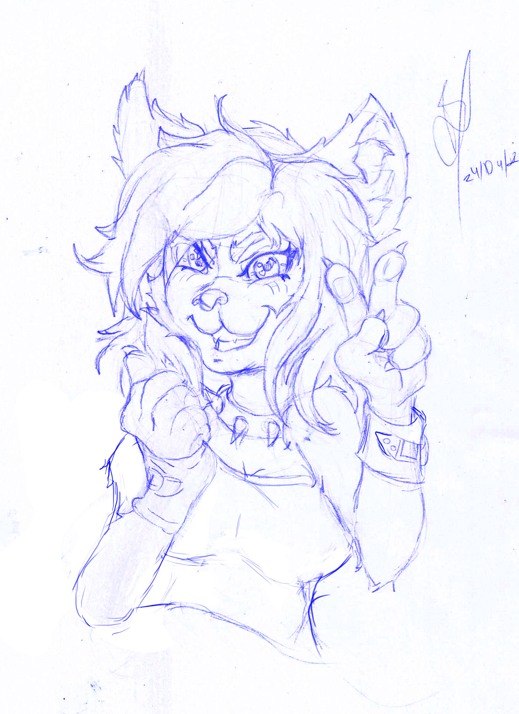 Artstation Wolf Female Furry Bianca Peixinho 556x716 furry anatomy by soryko. artstation wolf female furry bianca
