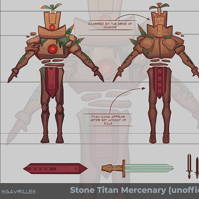 Sean gavrilles stone titan mercenary