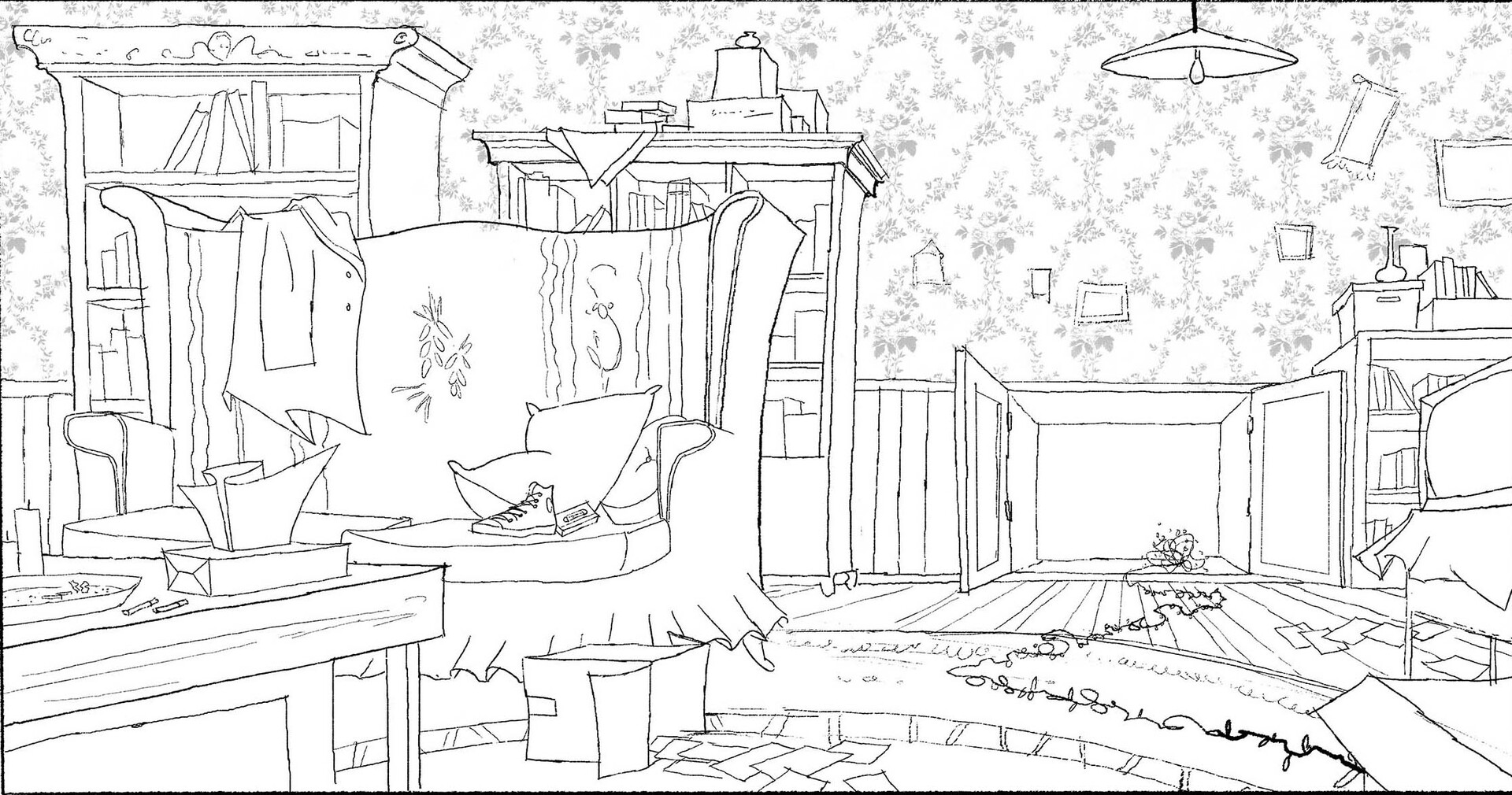 Sheridan Lugo Stranger Things Animation Backgrounds