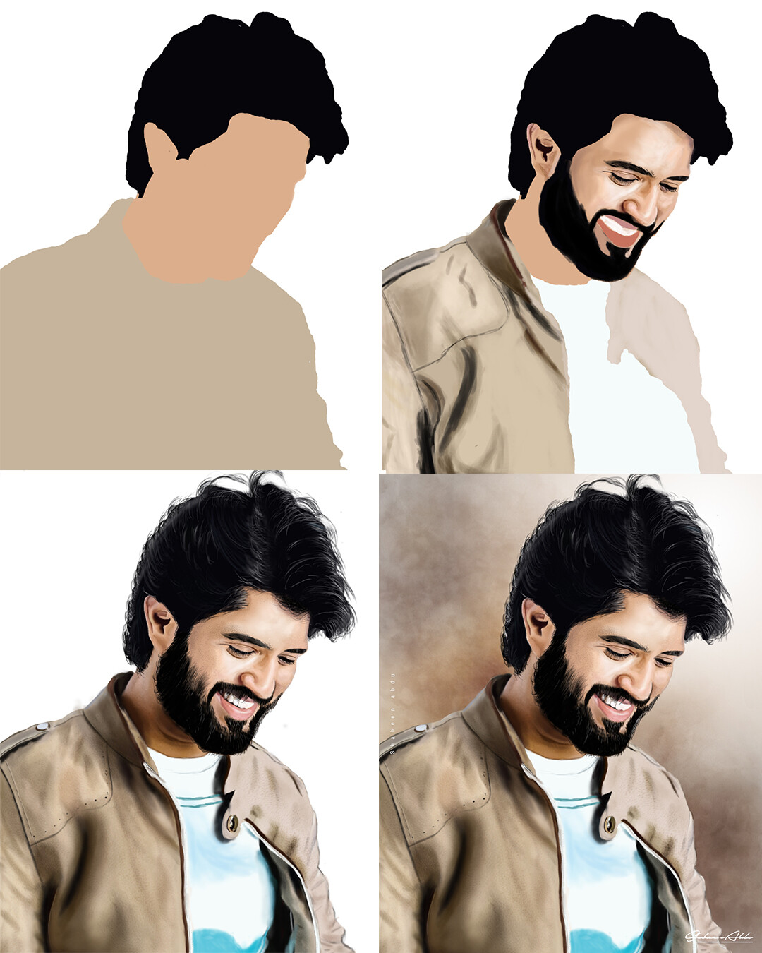 Artstation Vijay Devarakonda Digital Painting Shaheen Abdu Vijay devarakonda and sandeep reddy vanga. vijay devarakonda digital painting