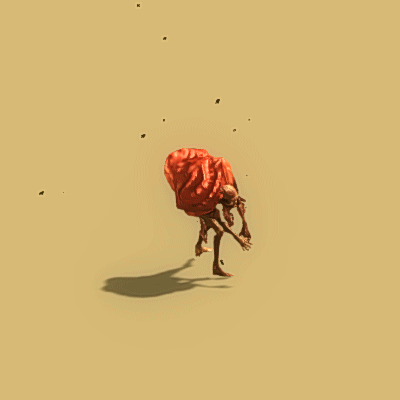 GPU skinned meat jiggles. 