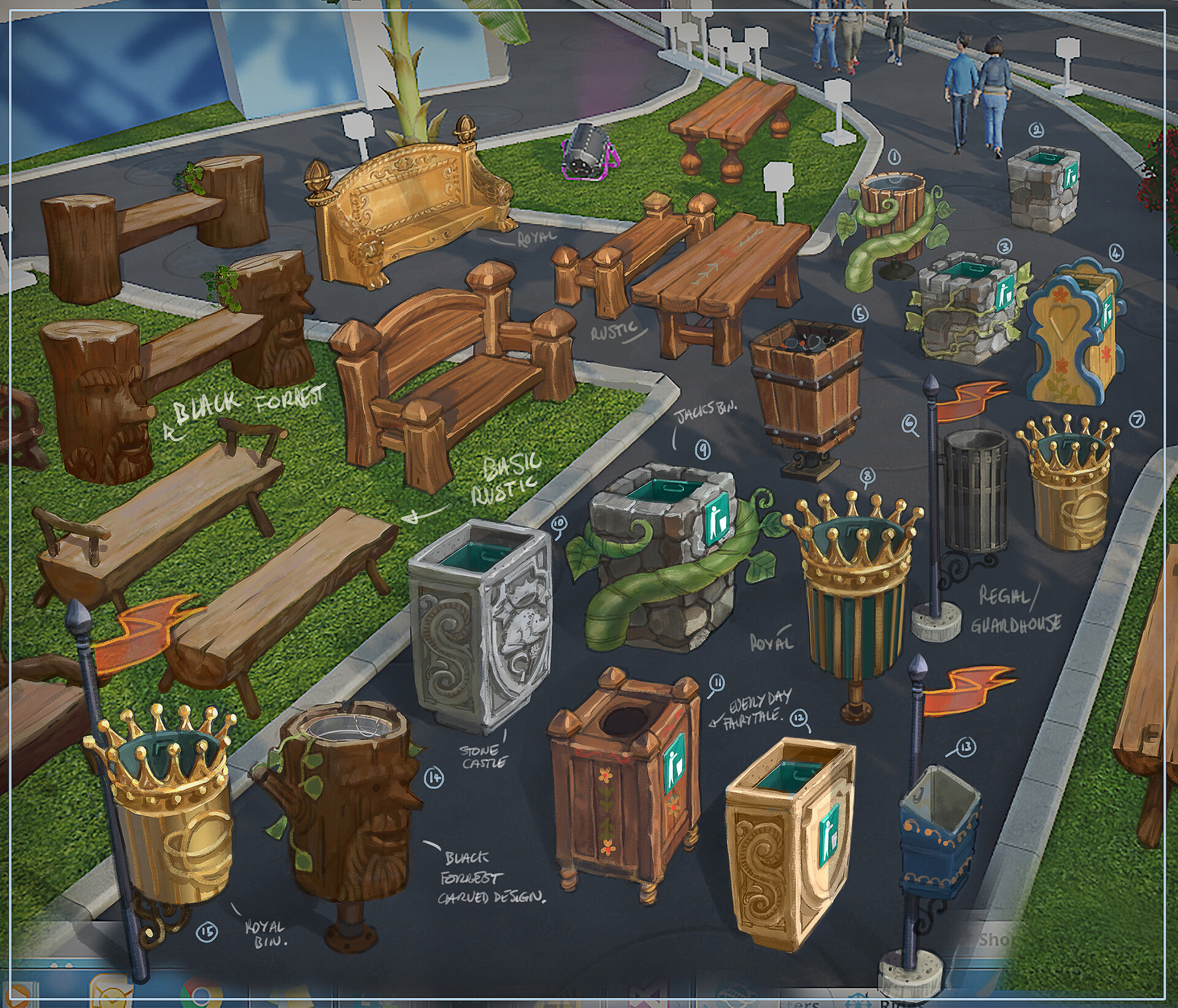 Gerald Fitzgerald Coaster Fairytale