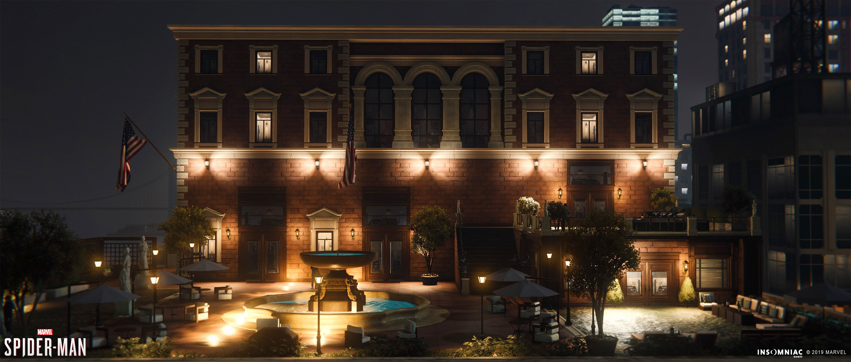 Paul Tran Marvel's SpiderMan Upper West Side Rooftops