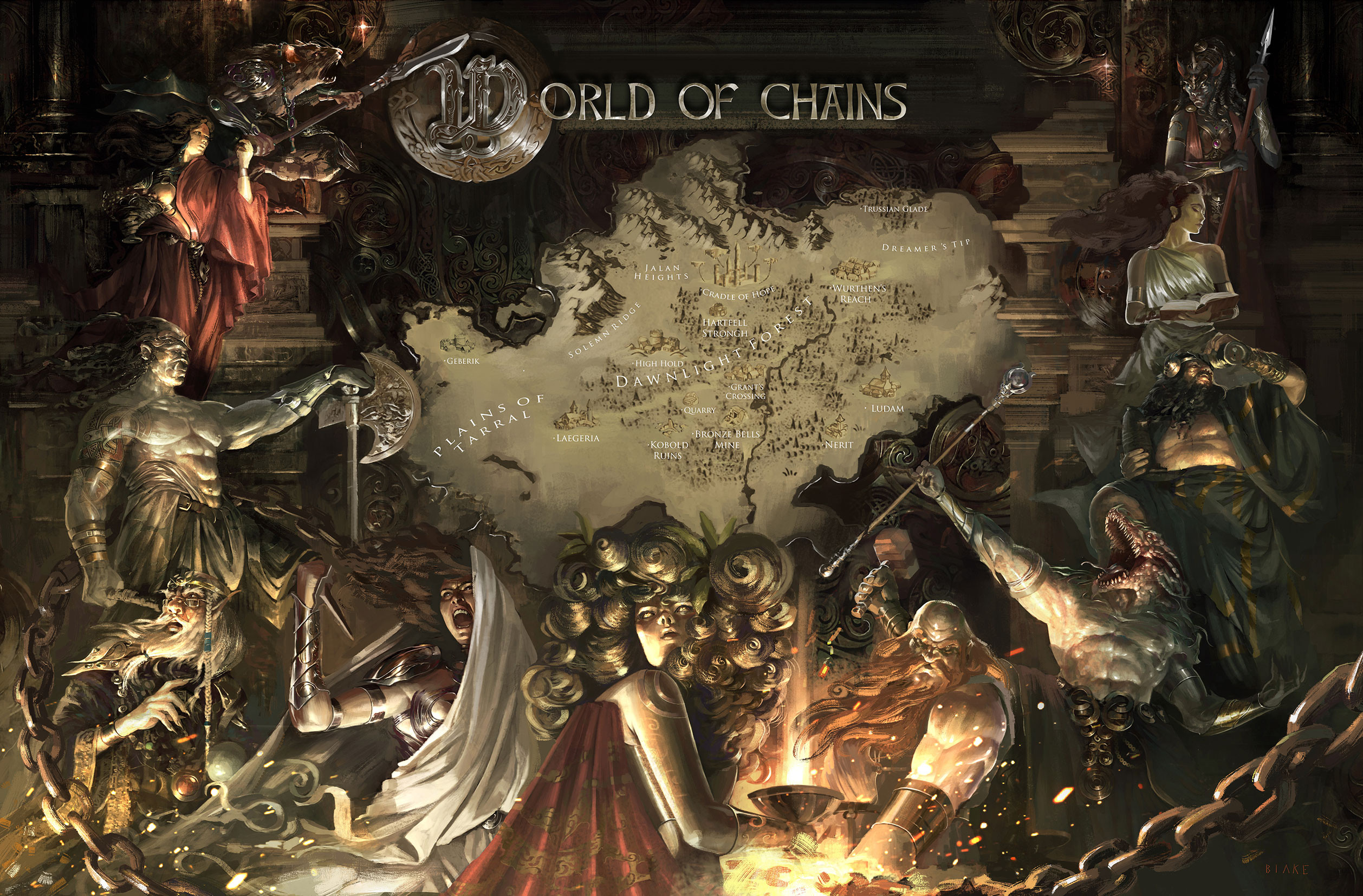 BLAKE WORLD OF CHAINS