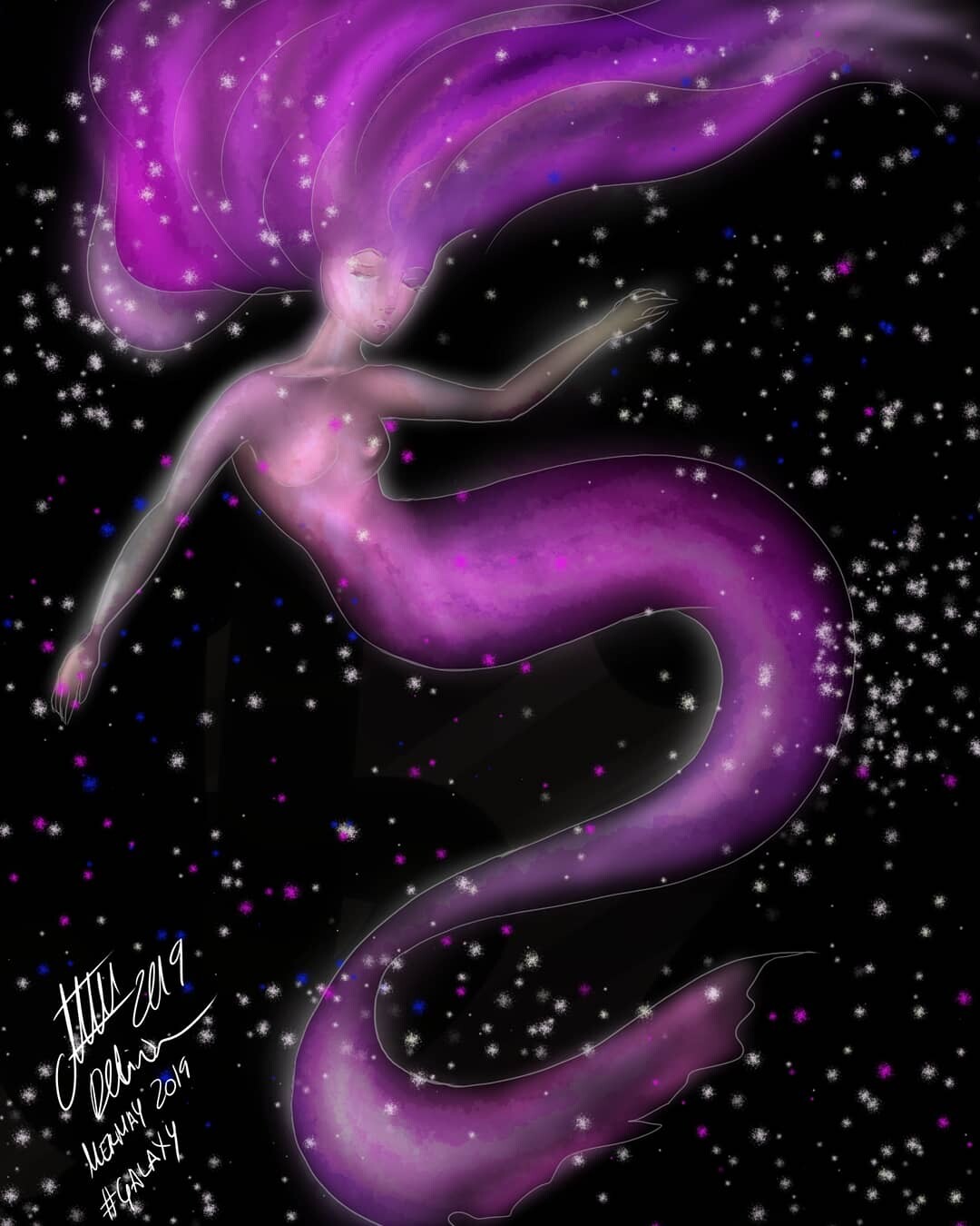 ArtStation - Mermay Challenge 2019 - Day 19