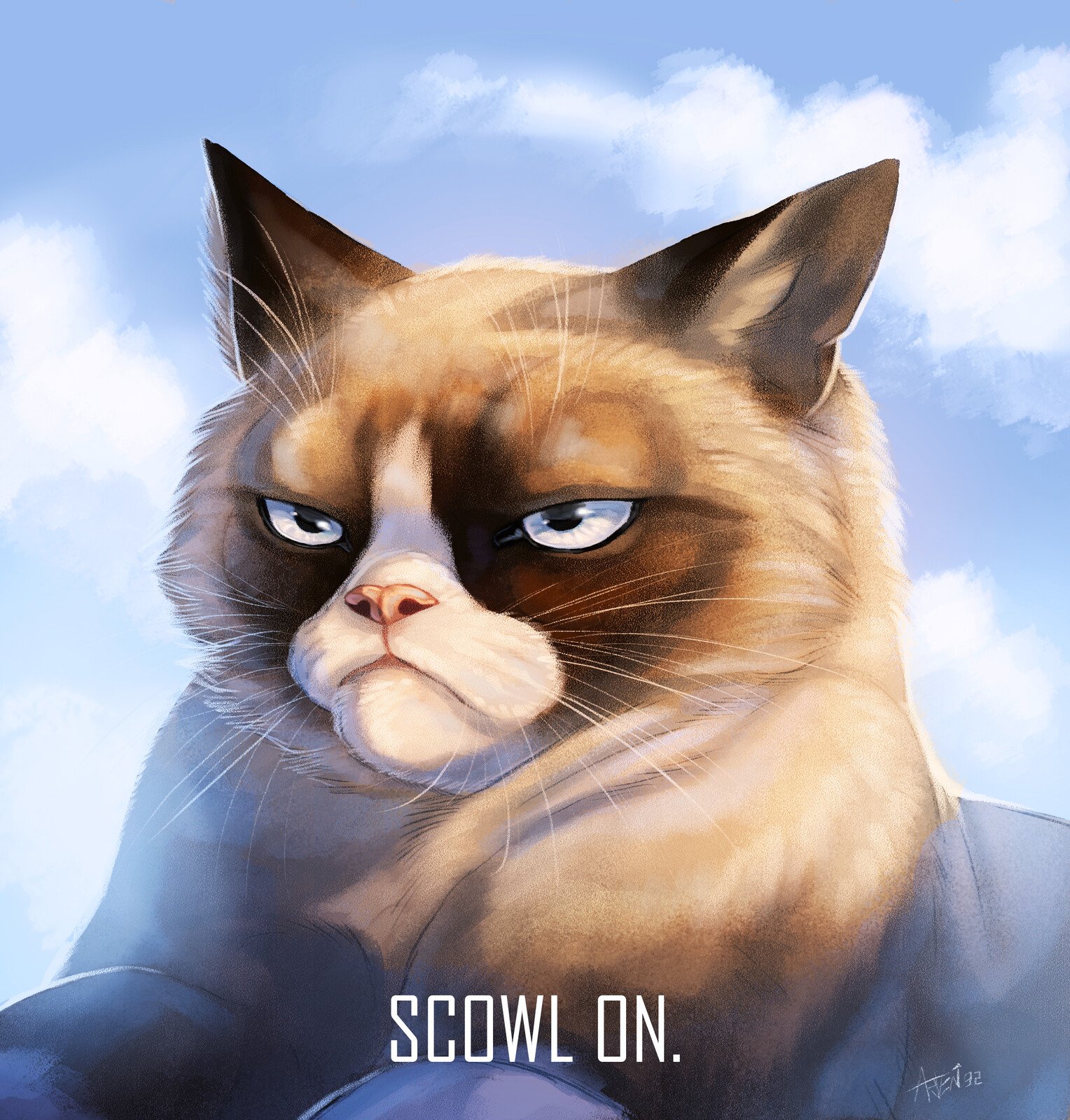 Artstation Scowl On Maura Pompili