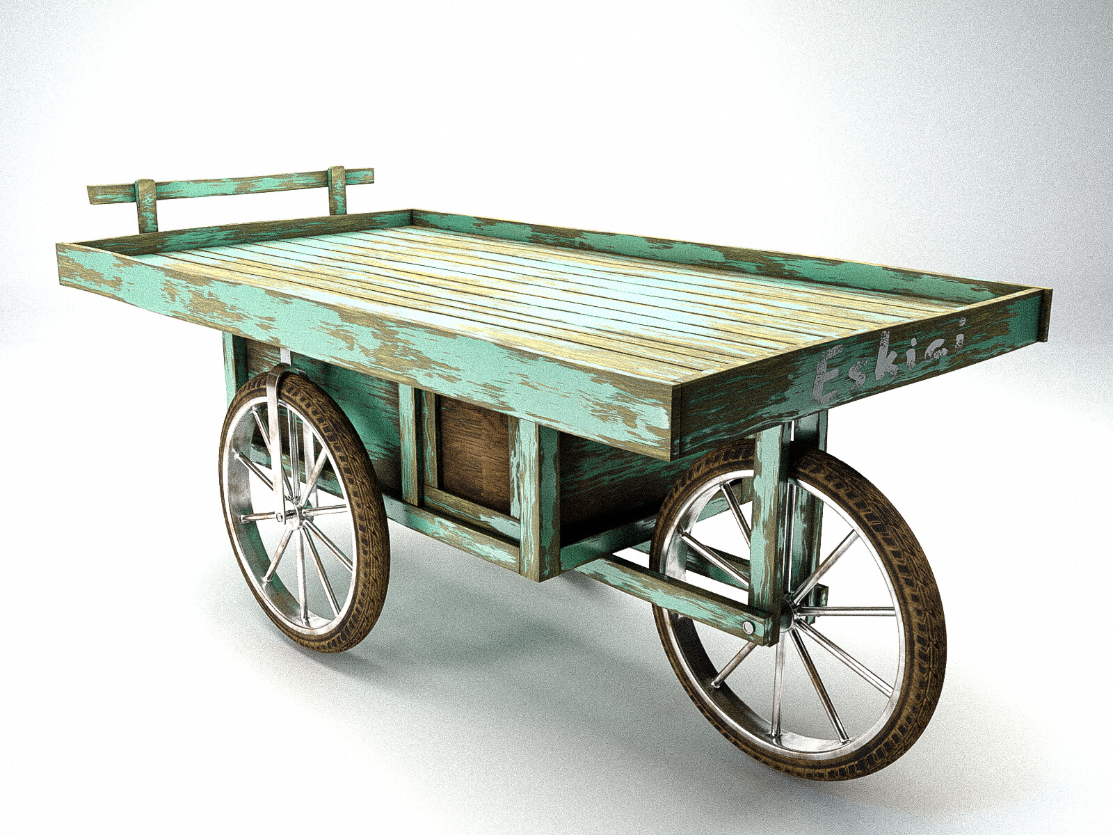 Artstation Eskici Arabasi Local Mobile Junk Dealers Car Orkun Sevengil