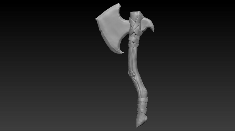 Artstation - Battle Axe