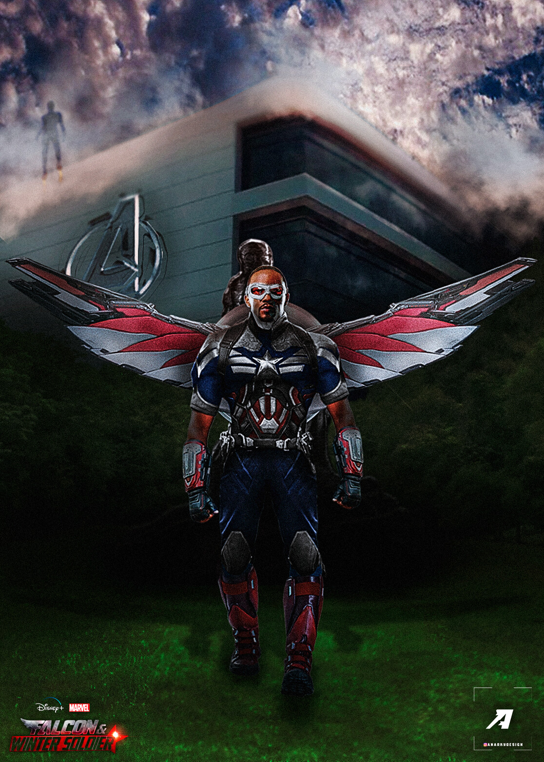 Artstation Falcon Falcon Winter Soldier Series Tobias