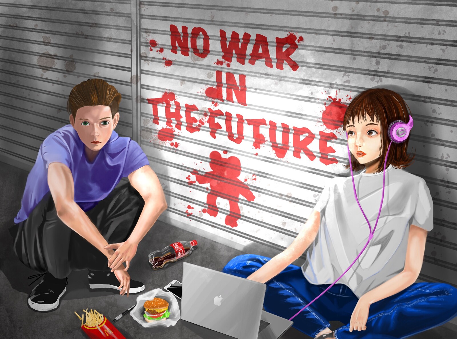 Artstation No War In The Future Masato Ichinose