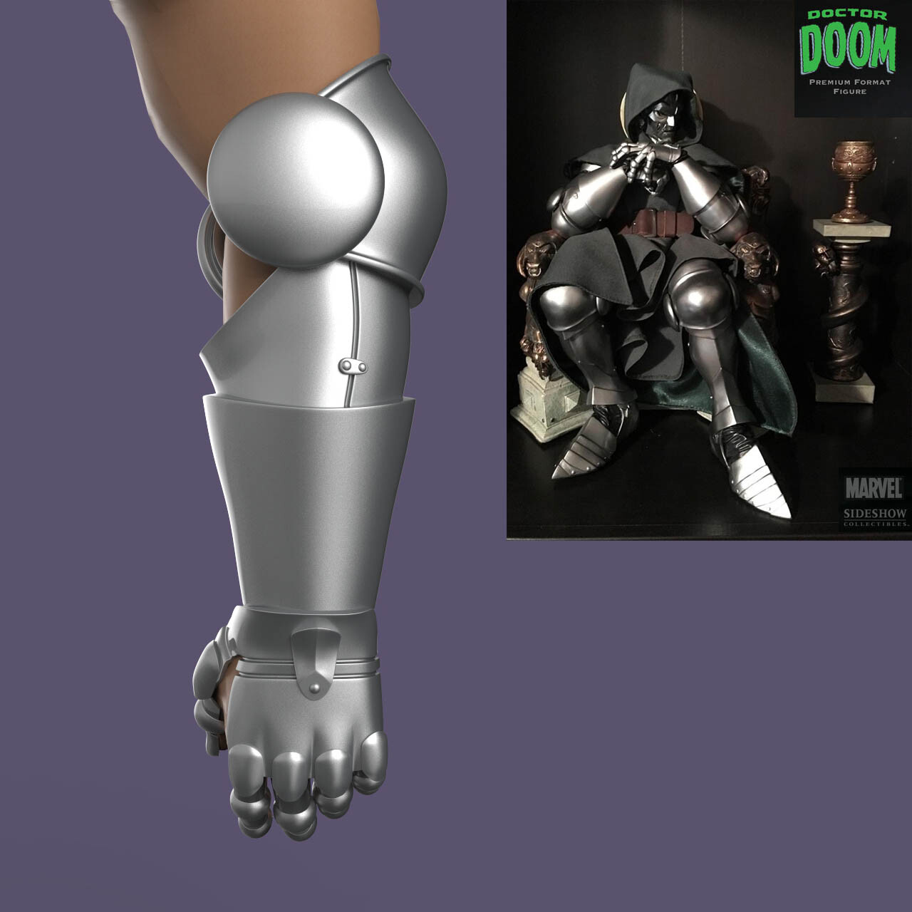 Sideshow dr sale doom on throne