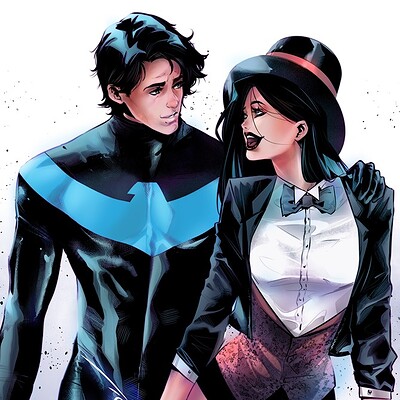 are nightwing and zatanna dating