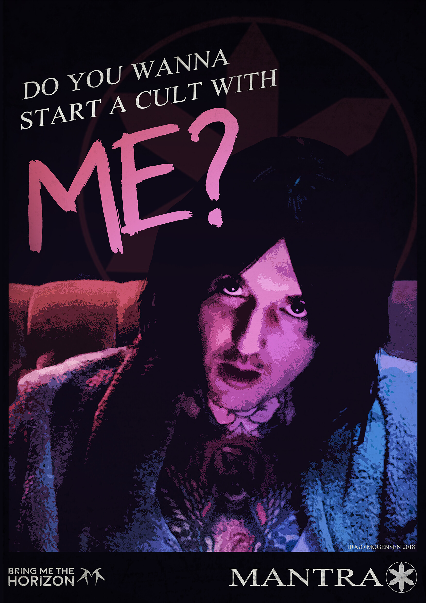 ArtStation - Mantra Poster - Bring me the horizon