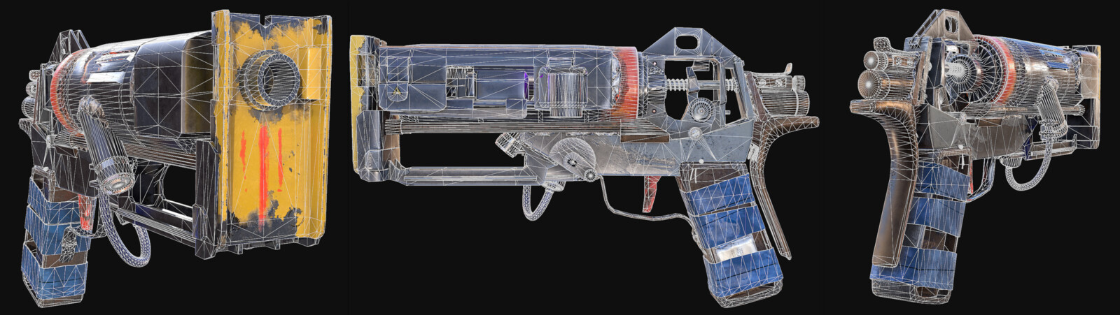 Wireframe Vert-count: 12.9k