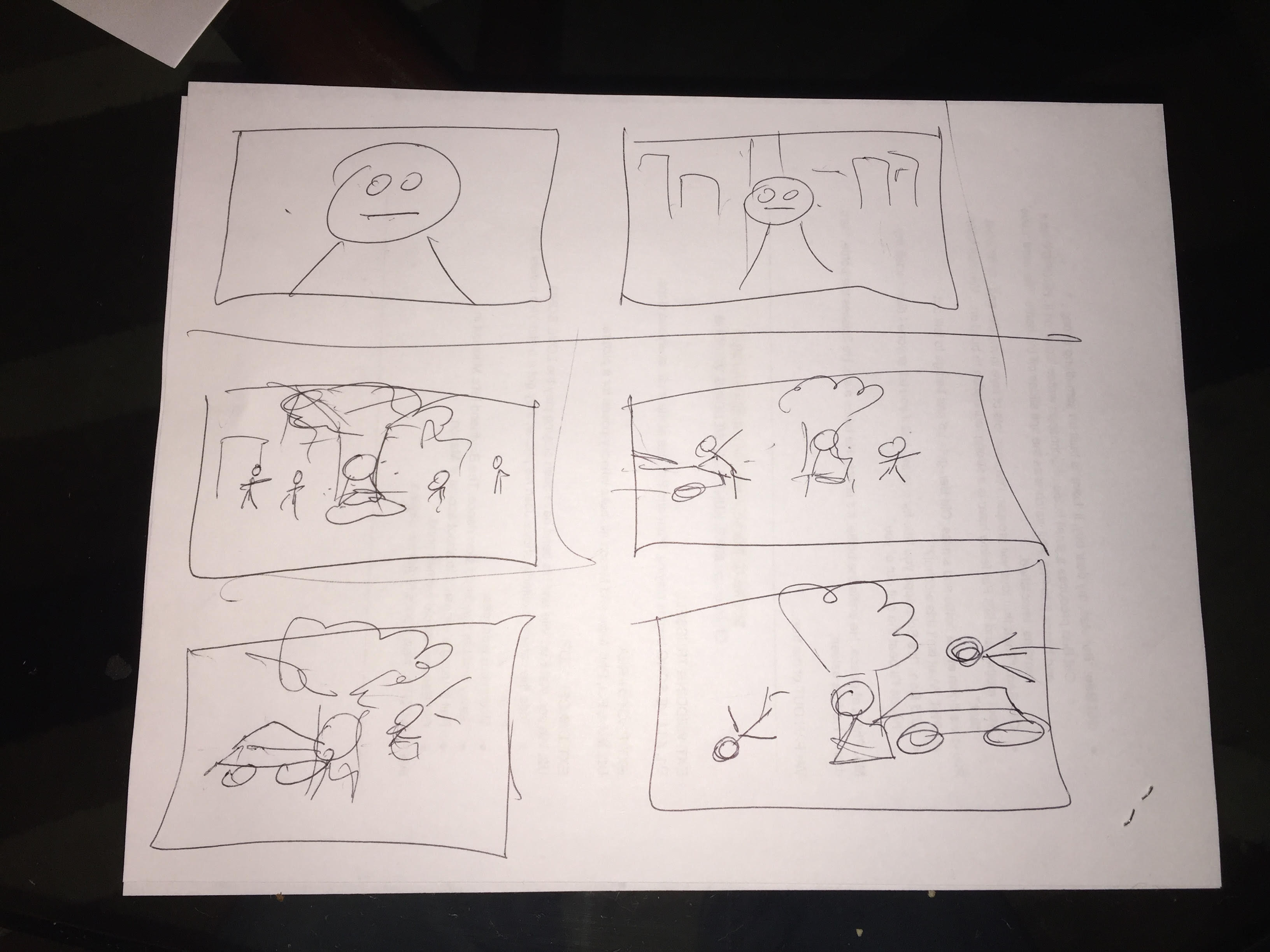 Great Minds with Dan Harmon / Buddah - Storyboard by Dan Harmon