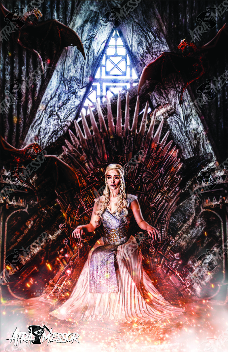 GOT Daenerys Targaryen Iron Throne