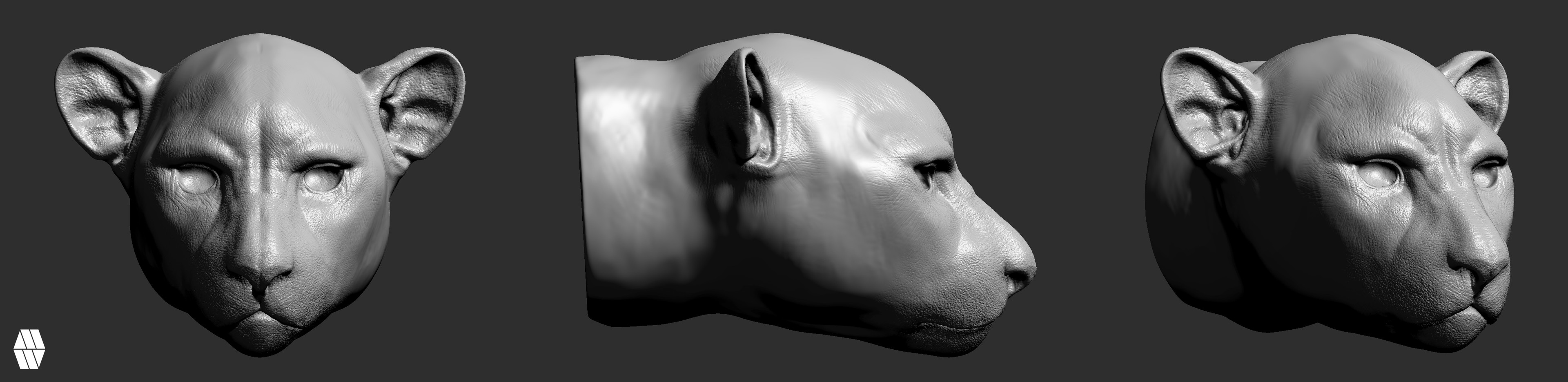 High poly Model Zbrush redesign of Quick Sculpt. Proper Topology.  