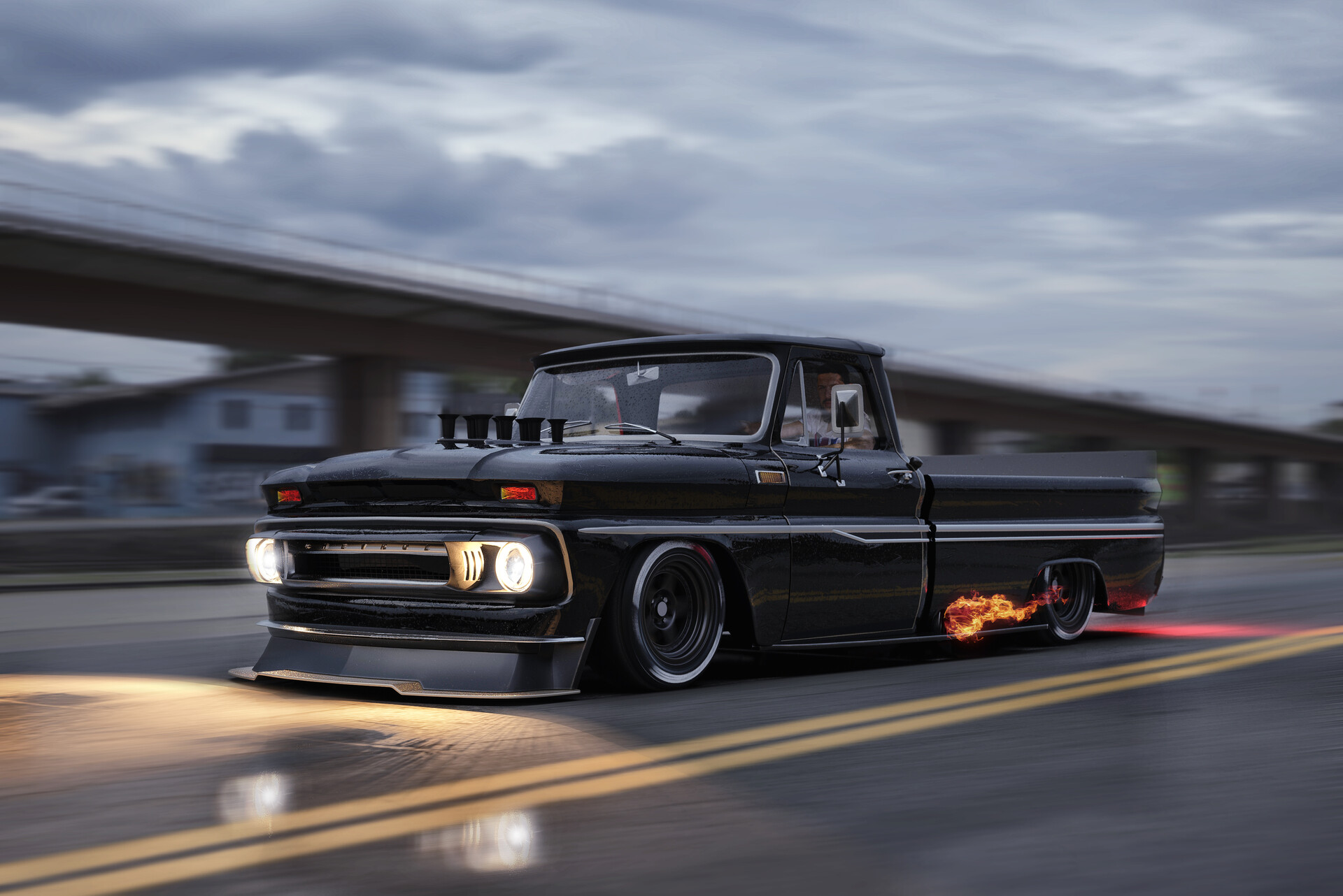 Chevy c10 Pickup С‚СЋРЅРёРЅРіРµ