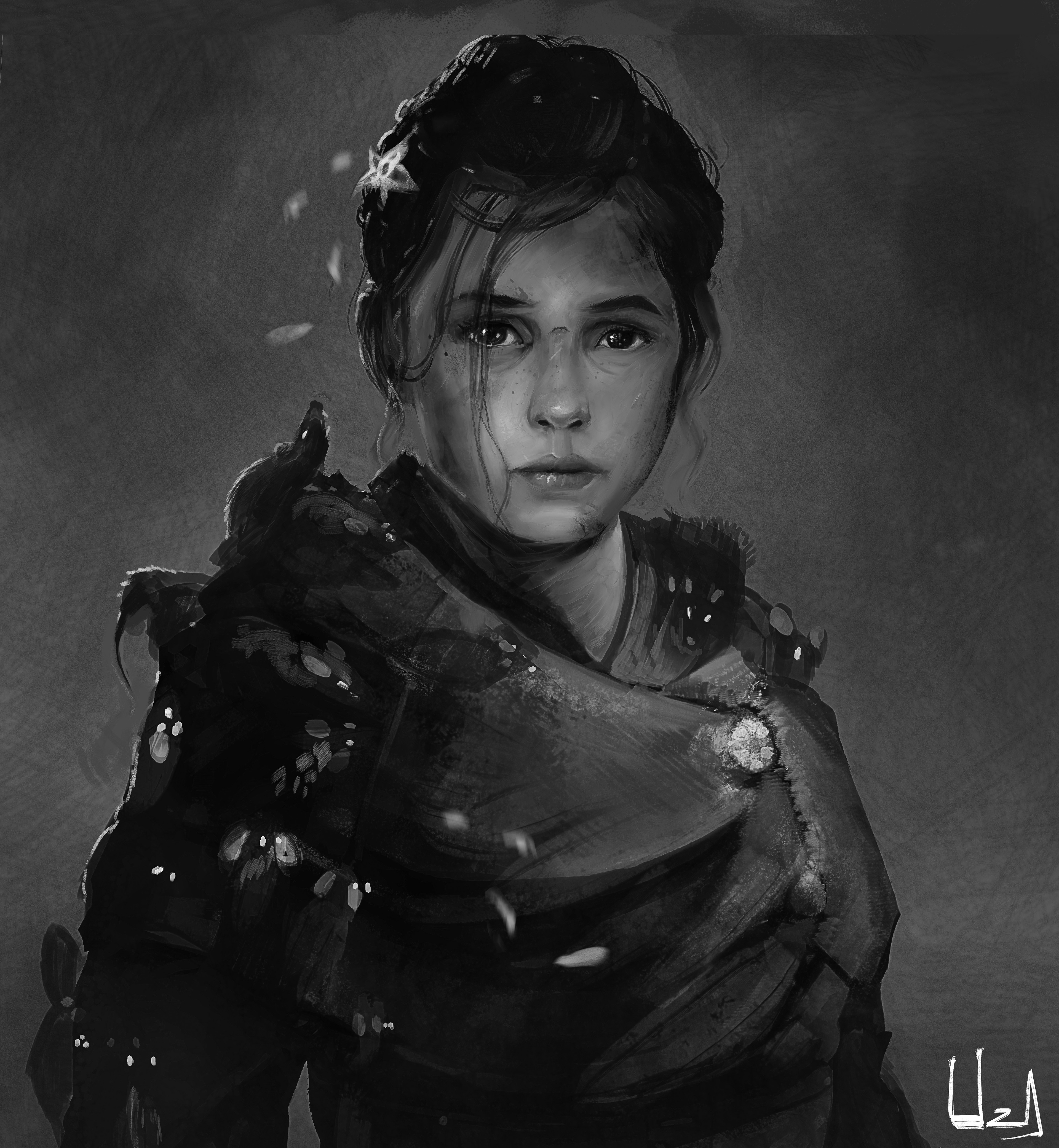 Artstation Amicia A Plague Of Tale Fanart Quentin Gillet