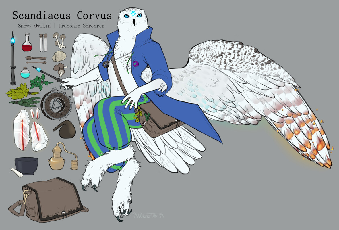 Artstation D D Commission Javey D Sweets Lee Owl cannot attack on its own, however it can use help to grant you advantage for attack rolls, being but when it fits my character i try not to owl just so i'm not tempted to use the same help to grant. d d commission javey d sweets lee