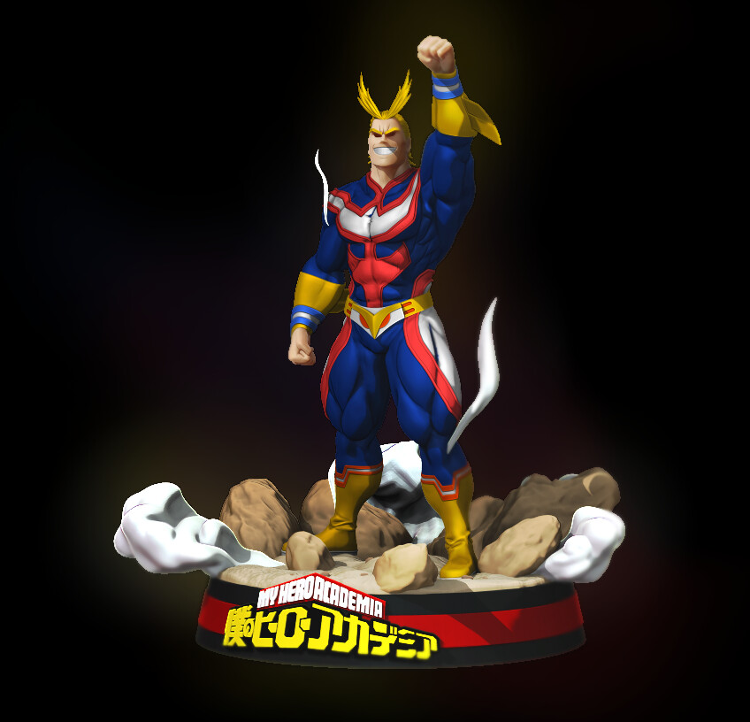 Artstation All Might Boku No Hero