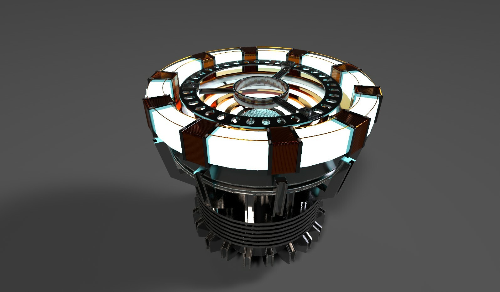 Artstation Ironman Arc Reactor Mk1 Ivan Perez