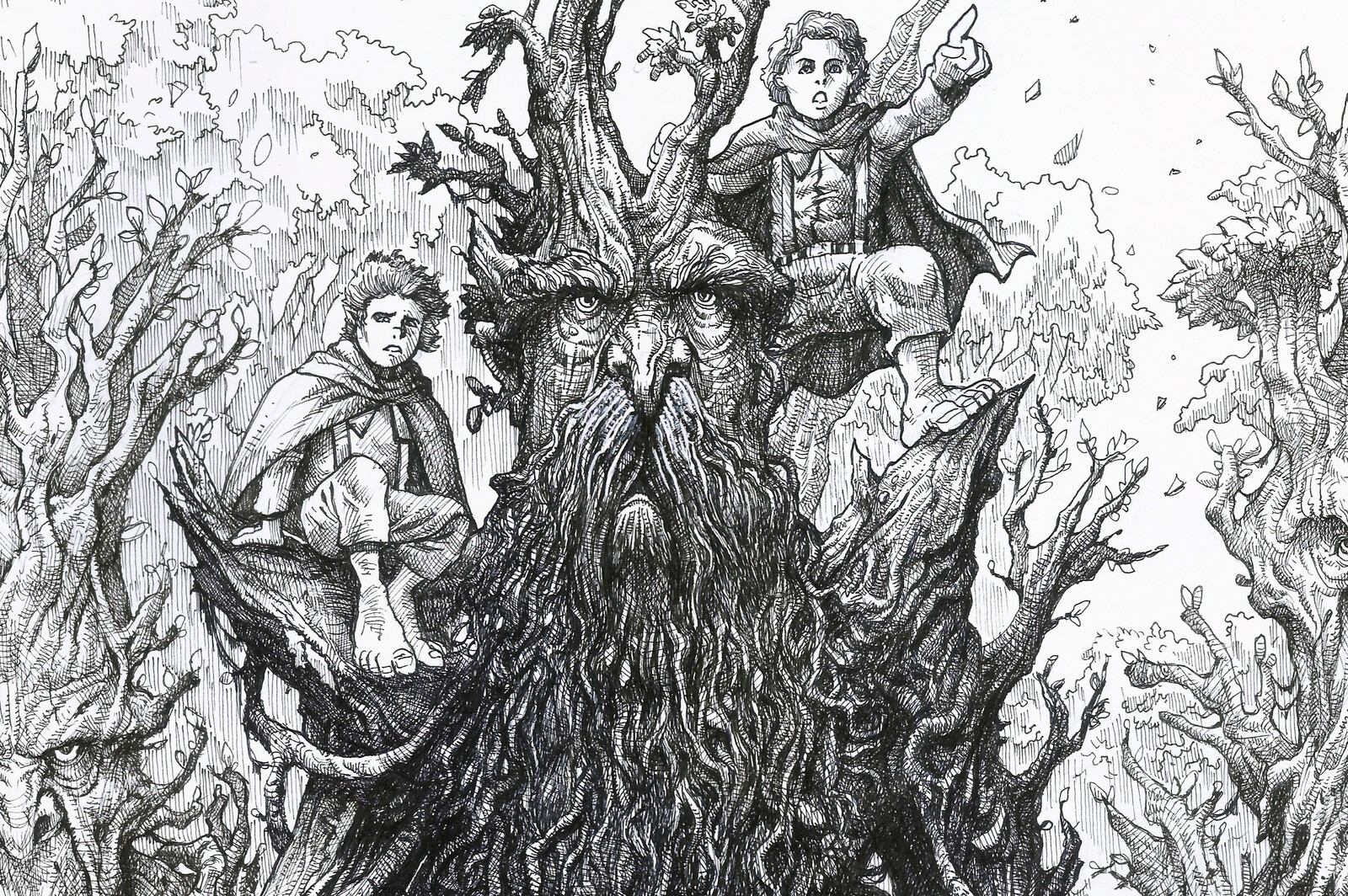 Allen Michael The last march of the Ents