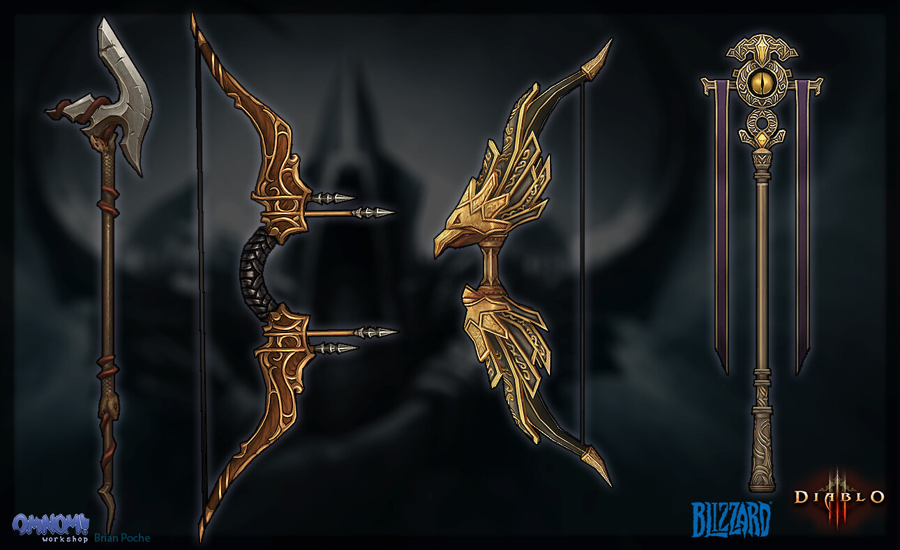 Brian Poche Diablo 3 Weapons