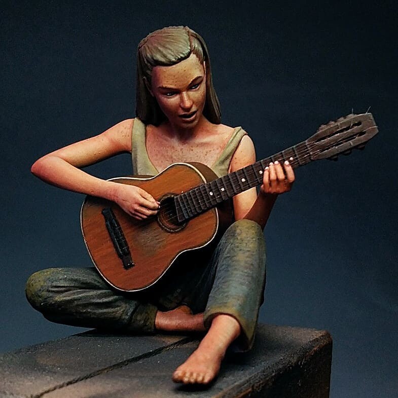 ArtStation - Female rock guitarist
