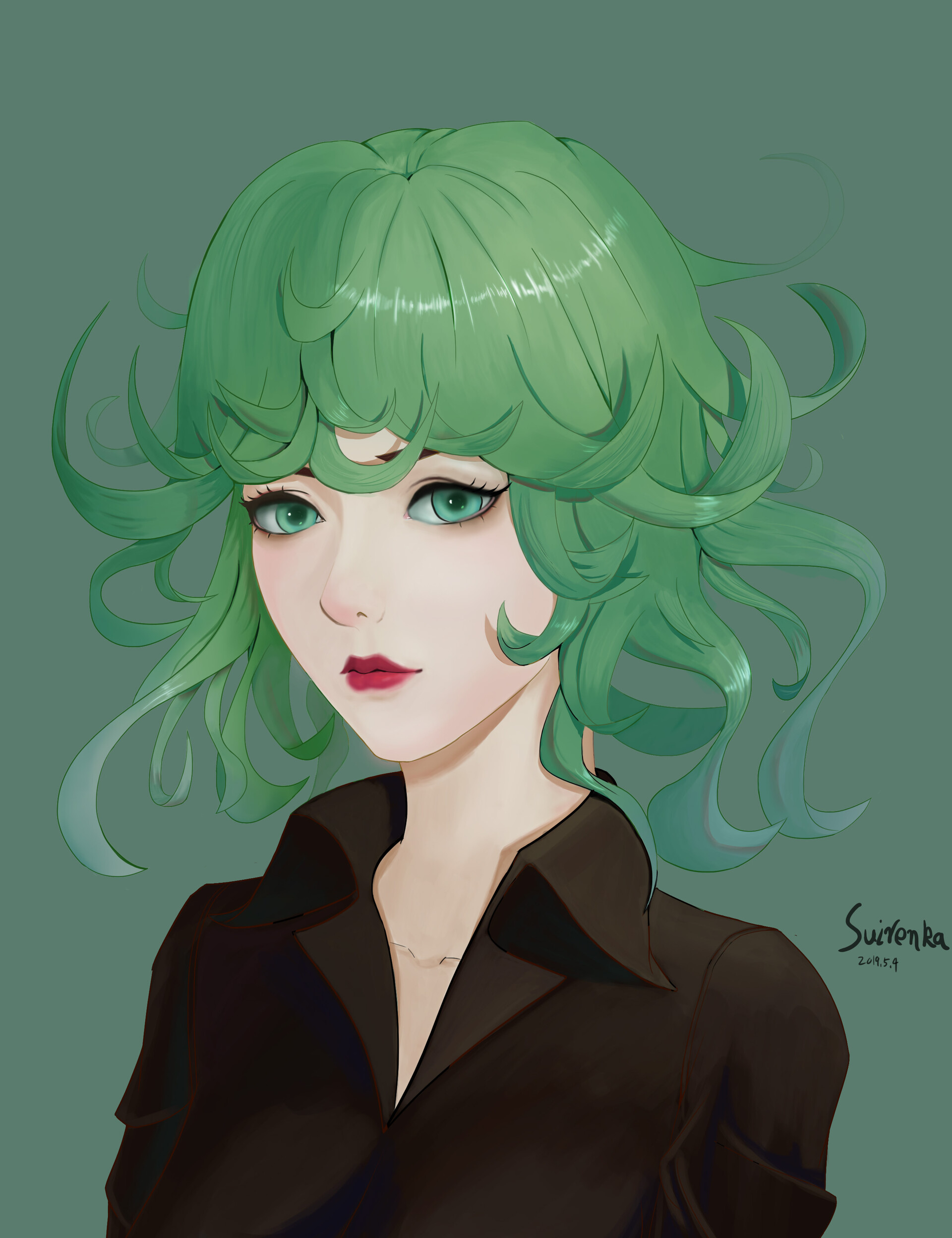 ArtStation - ONE PUNCH-MAN 龙卷 tatsumaki