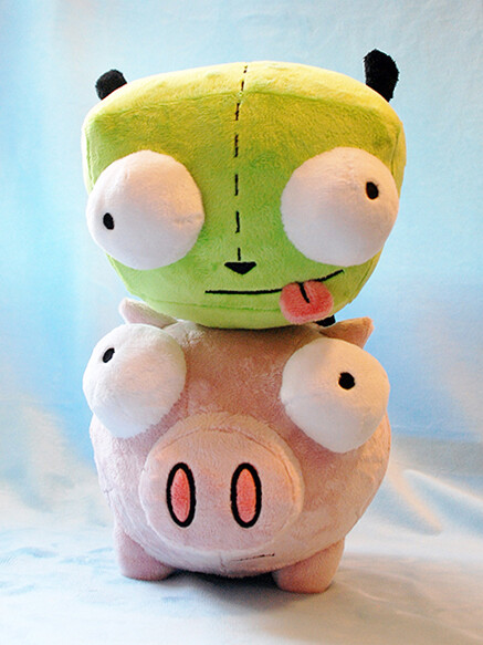 Featured image of post Invader Zim Pig Plush The most common invader zim plush material is glass