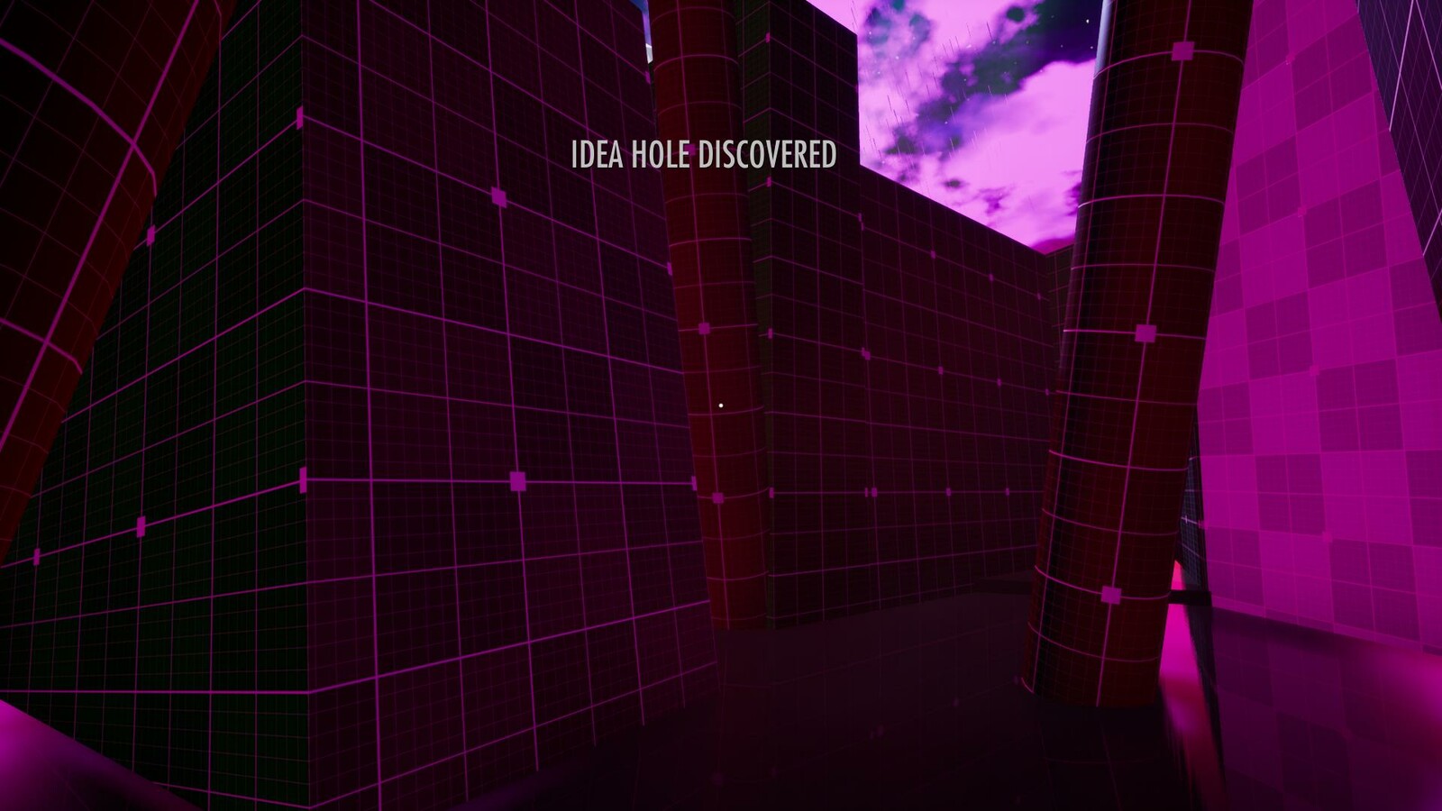 The Beginning of the Idea Hole area.