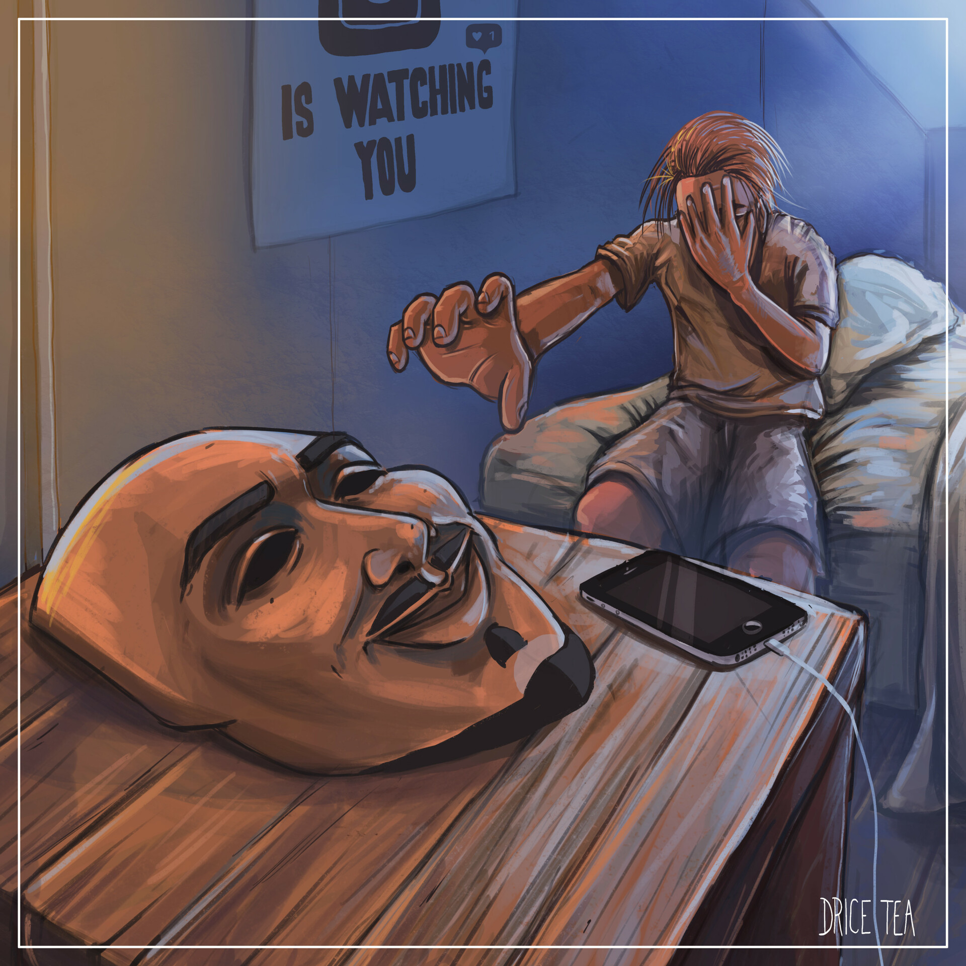 Artstation Mask Off Drice Tea