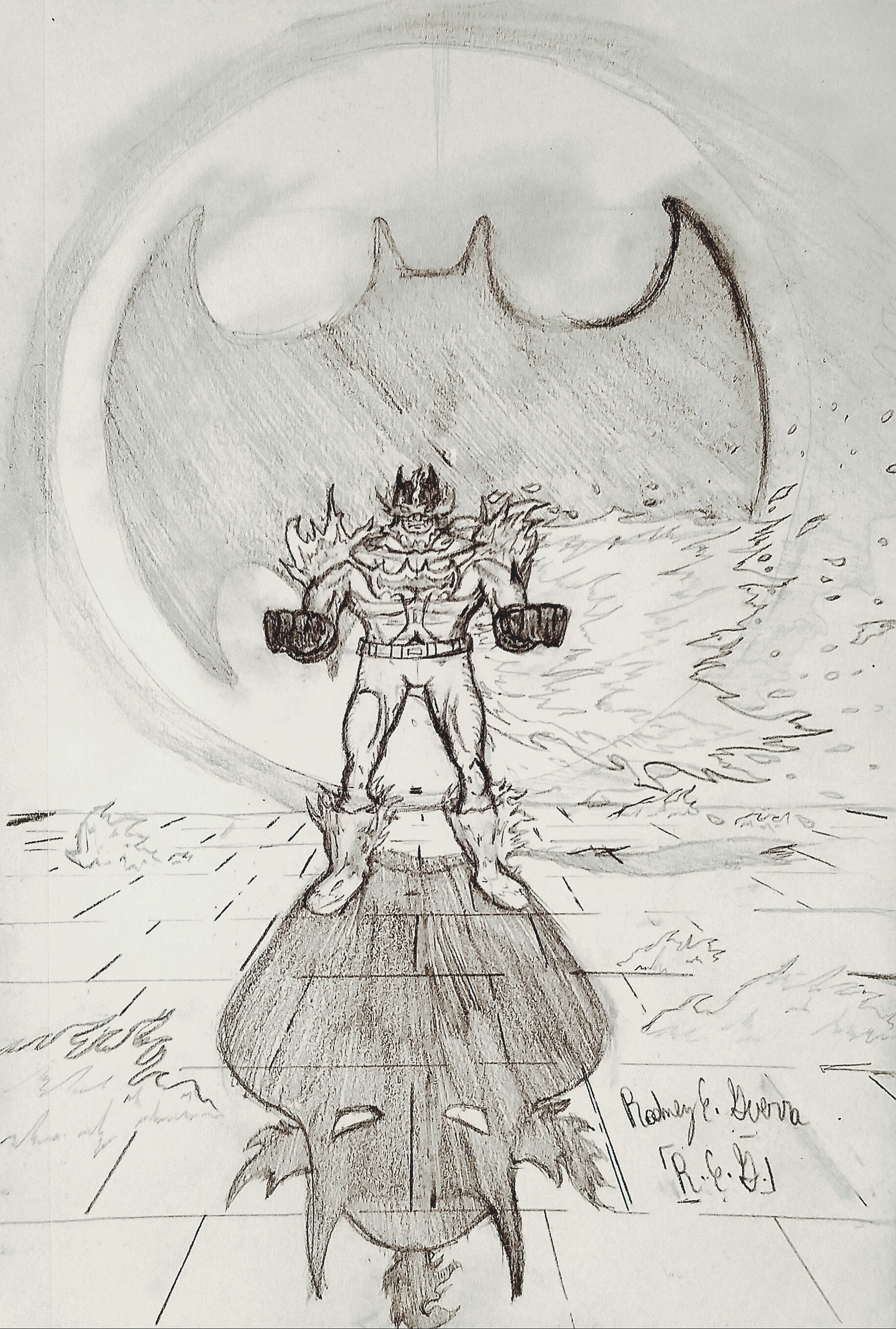 Rodney E. Guerra - Hellfire Bat: DC x My Hero Academia Crossover