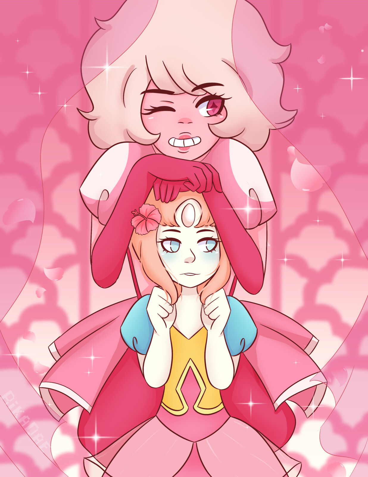 Pink Diamond and Pearl