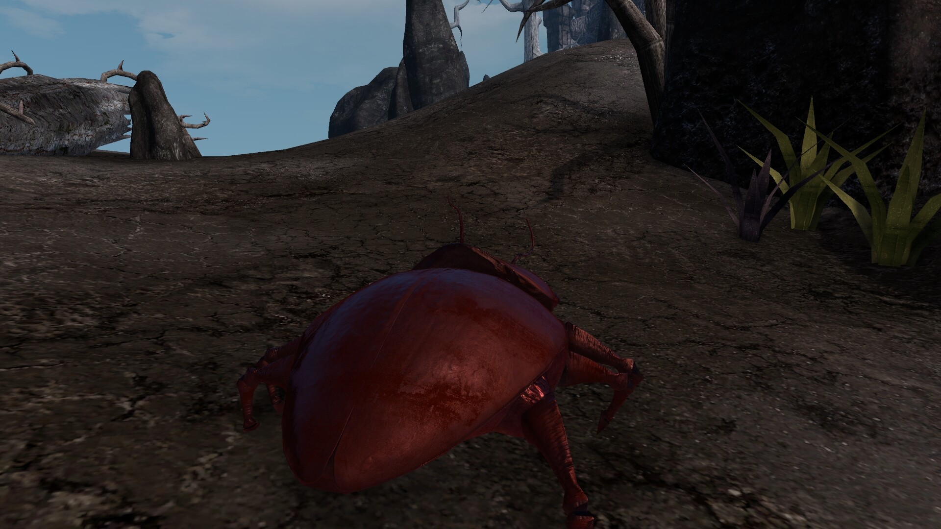Artstation Tes Iii Morrowind Shalk Creature Replacer Pbr Jiri