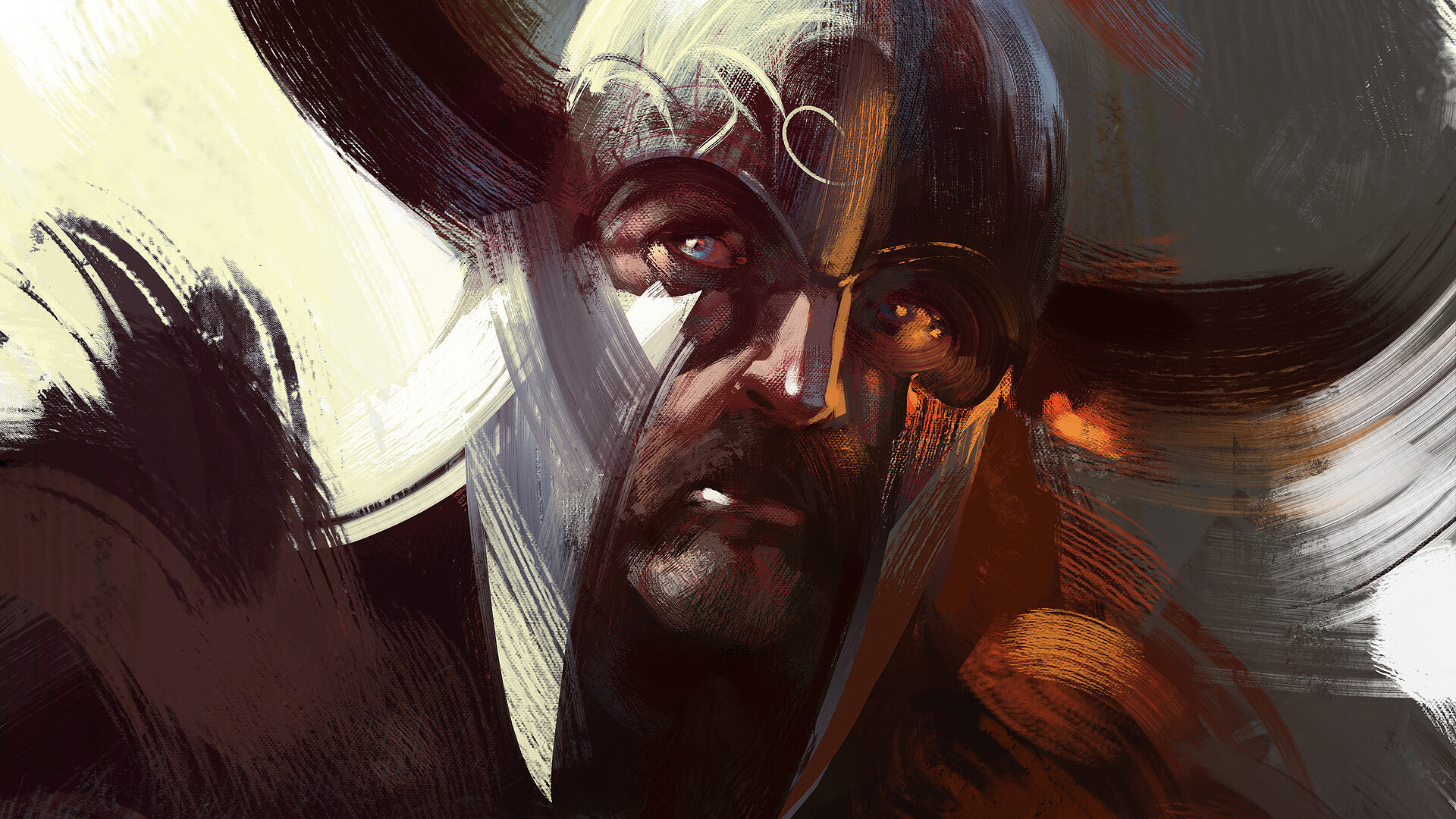 Dalton Muniz Warrior Digital Painting