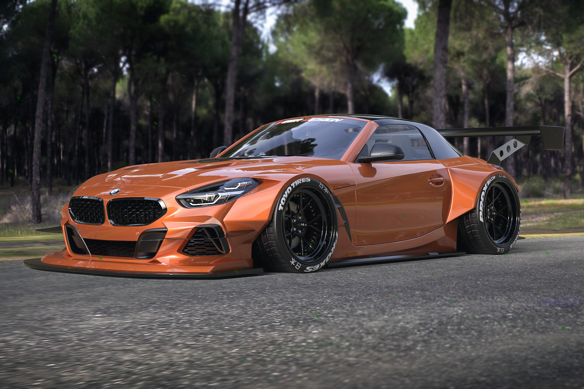 Artstation 19 Widebody Bmw Z4 Veer Design