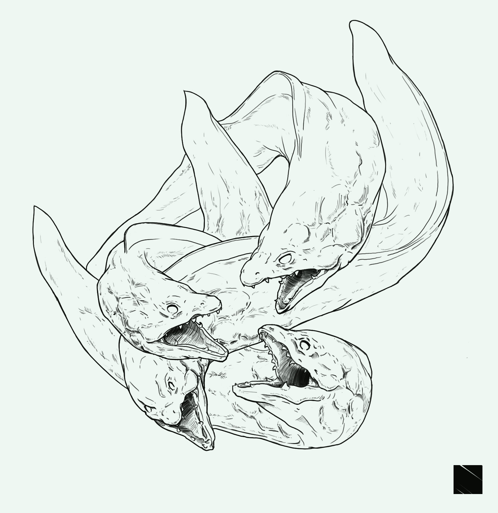 Andres Esquivel Concept Art Sketch Compilation Here presented 61+ eel drawing images for free to download, print or share. andres esquivel concept art sketch