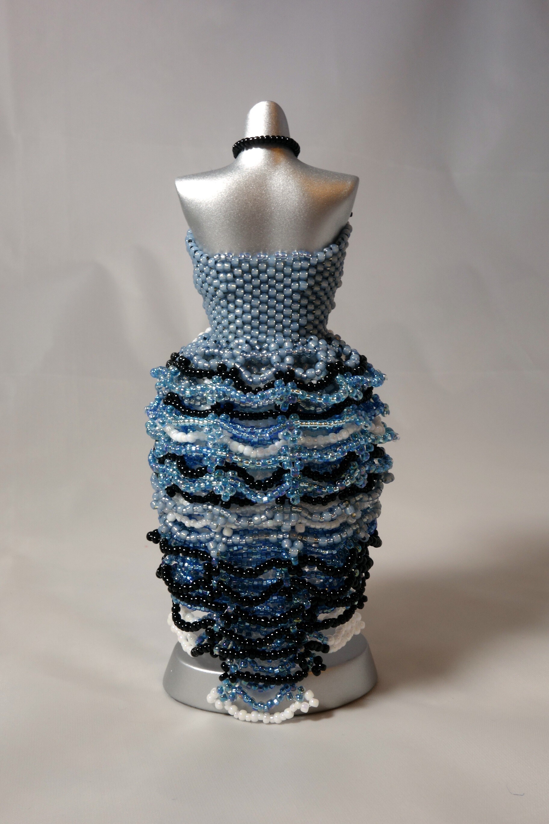 Ashley Mae - Blue Jay Burlesque Dress