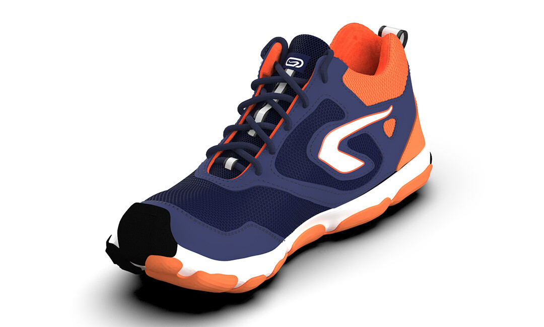 dante yamato kalenji running shoe 3d model
