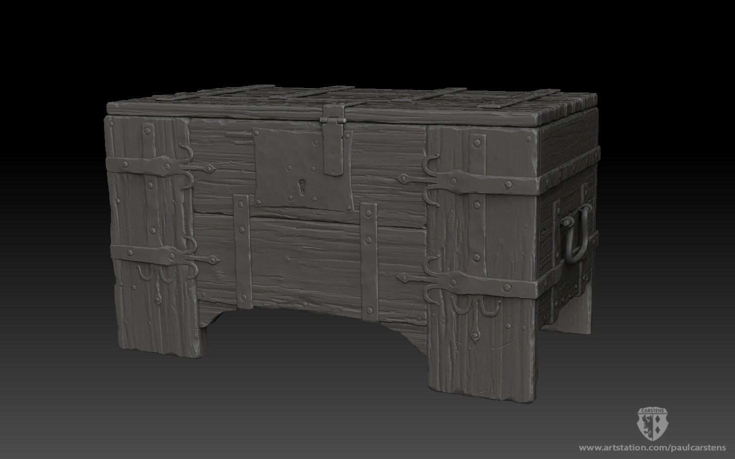 High-poly sculpt