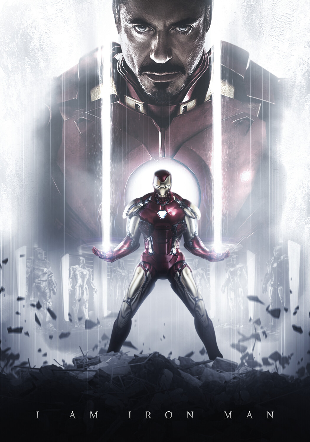 Marvel - Here's your look at the new Marvel Studios' Avengers: Endgame  poster from artist BossLogic Inc!